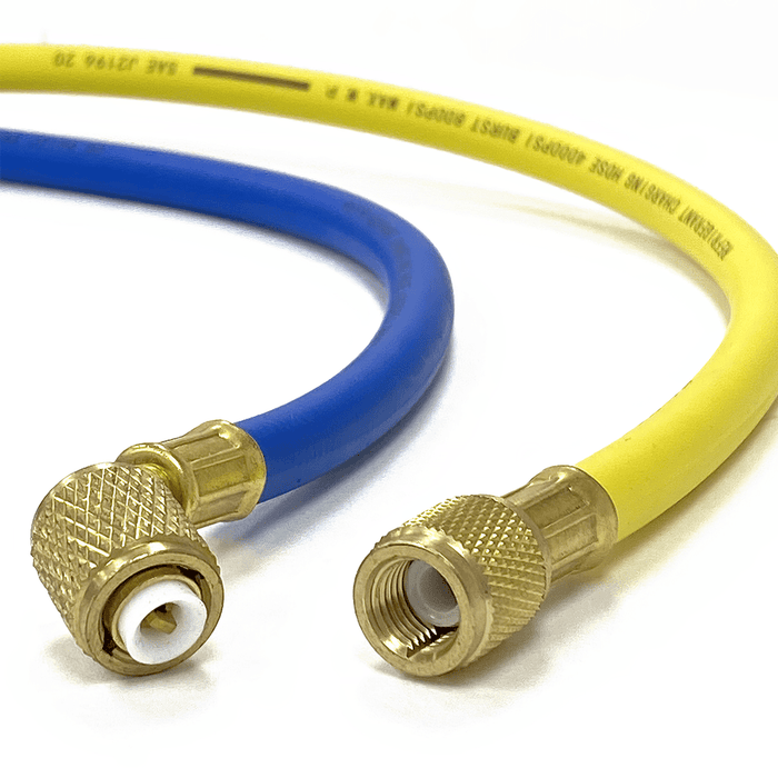 Mini Split Low Side Suction Charging Service Gauge Hose Set 5/16" Port