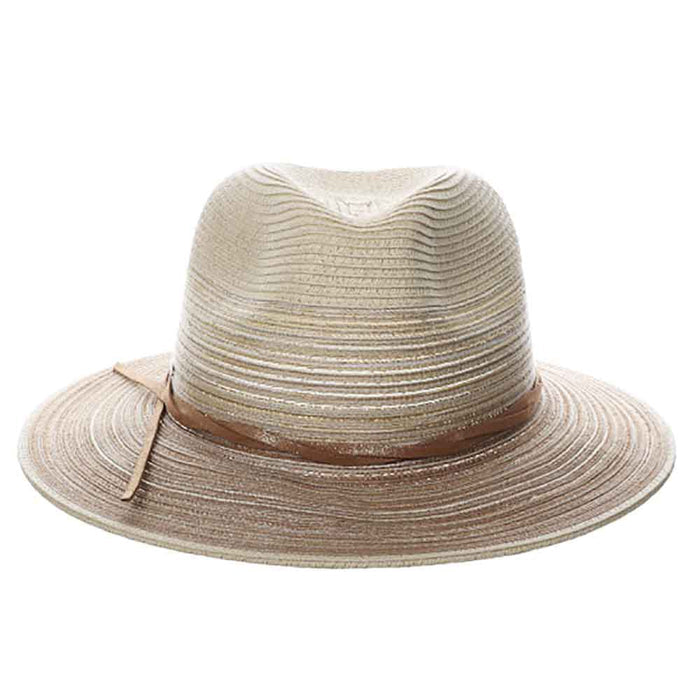 Multi Color Safari Hat with Metallic Detail - Scala Hats Safari Hat Scala Hats