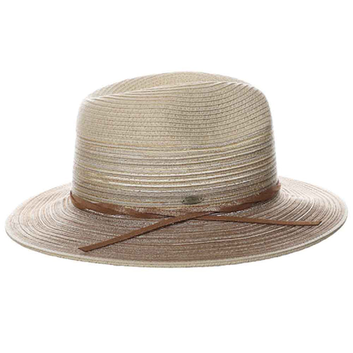 Multi Color Safari Hat with Metallic Detail - Scala Hats Safari Hat Scala Hats
