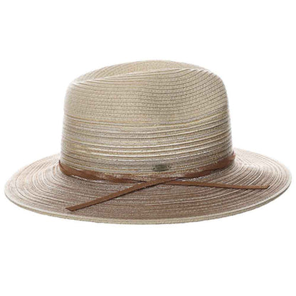 Multi Color Safari Hat with Metallic Detail - Scala Hats Safari Hat Scala Hats
