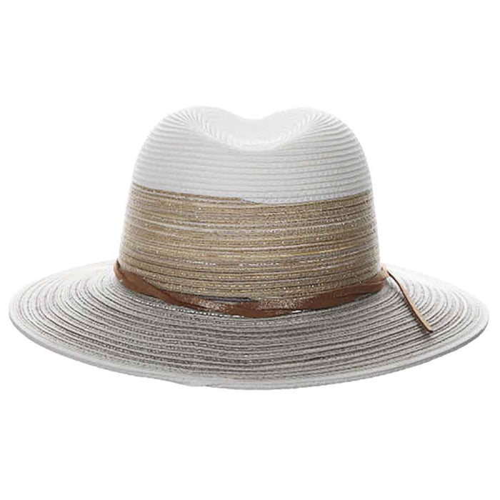 Multi Color Safari Hat with Metallic Detail - Scala Hats Safari Hat Scala Hats