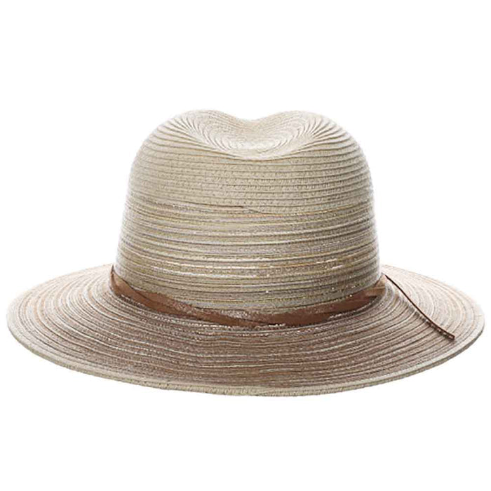 Multi Color Safari Hat with Metallic Detail - Scala Hats Safari Hat Scala Hats