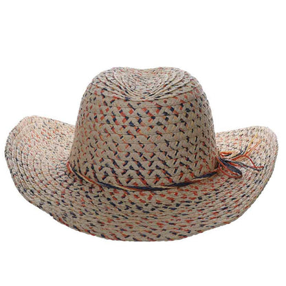 Multi Color Shapeable Brim Western Hat - Cappelli Straworld Cowboy Hat Cappelli Straworld