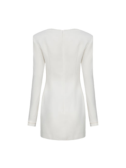 Jillian Dress (Ivory) (Final Sale)