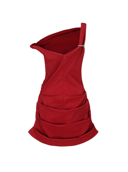 Andrea Dress (Red) (Final Sale)