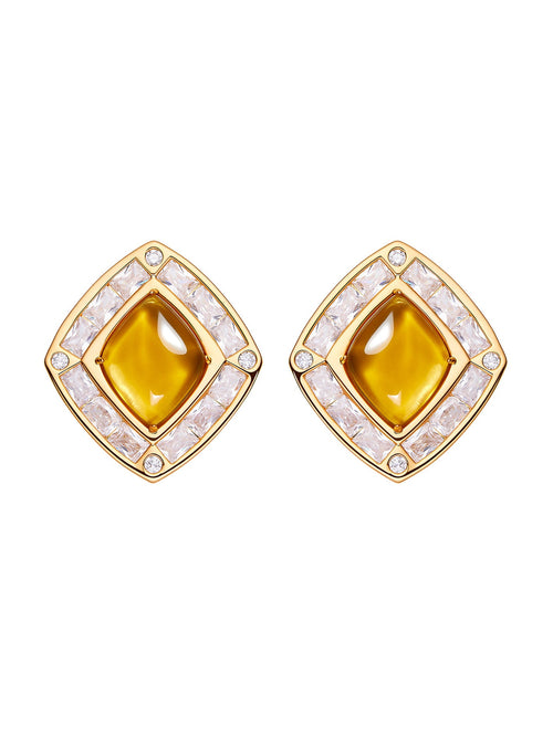 Bianca Earrings (Yellow) (Final Sale)