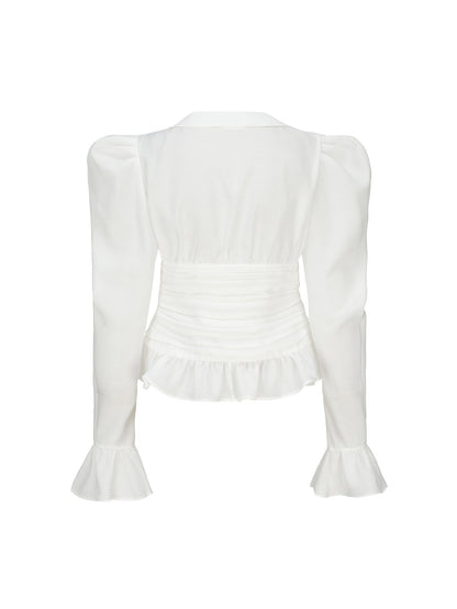 Emilia Top (White) (Final Sale)