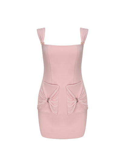 Dionne Dress (Pink) (Final Sale)