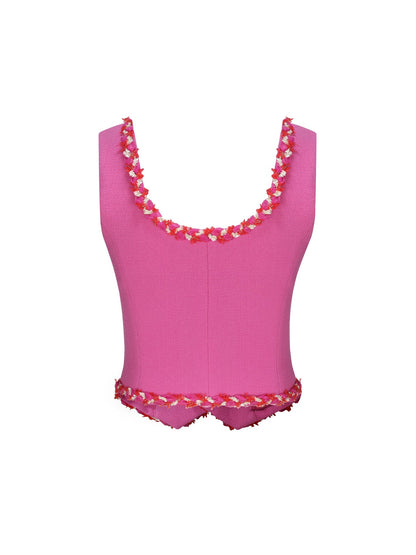 Lisette Vest Top (Pink)