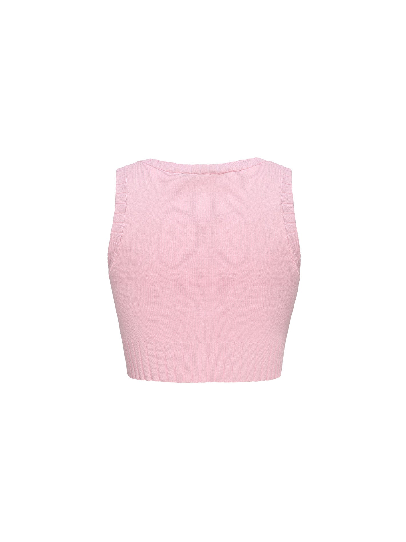 Kennedy Knit Top Set (Pink) (Final Sale)