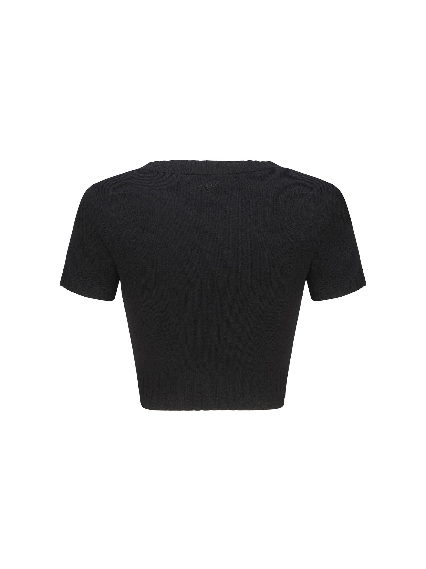 Kennedy Knit Top Set (Black) (Final Sale)