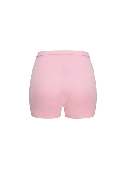 Kennedy Knit Shorts (Pink) (Final Sale)