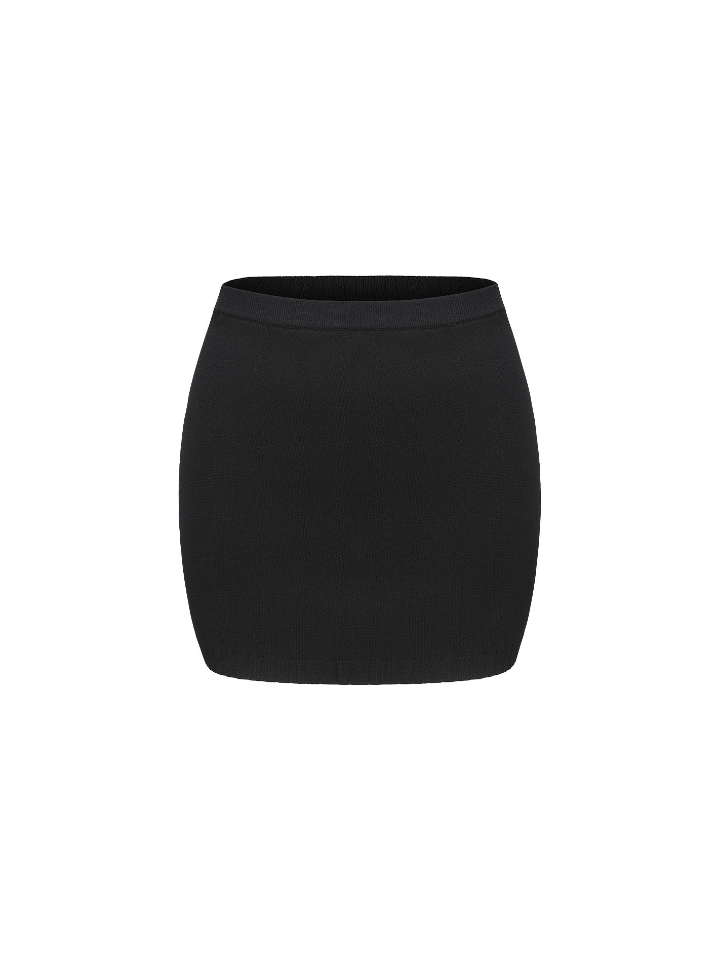 Kennedy Knit Skirt (Black) (Final Sale)