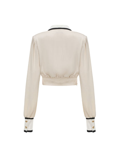 Lori Satin Top (Final Sale)