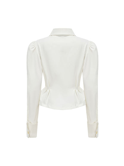 Kensie Top + Tie (Final Sale)