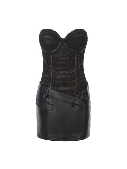 Jane Lace Dress (Black) (Final Sale)
