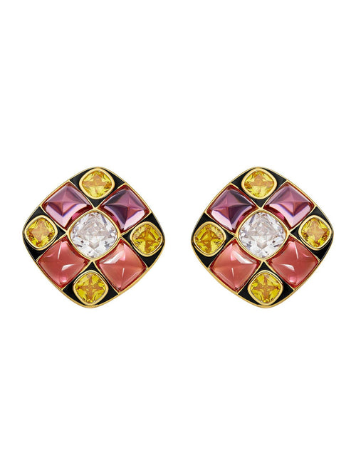 Cassandra Earrings (Pink) (Final Sale)