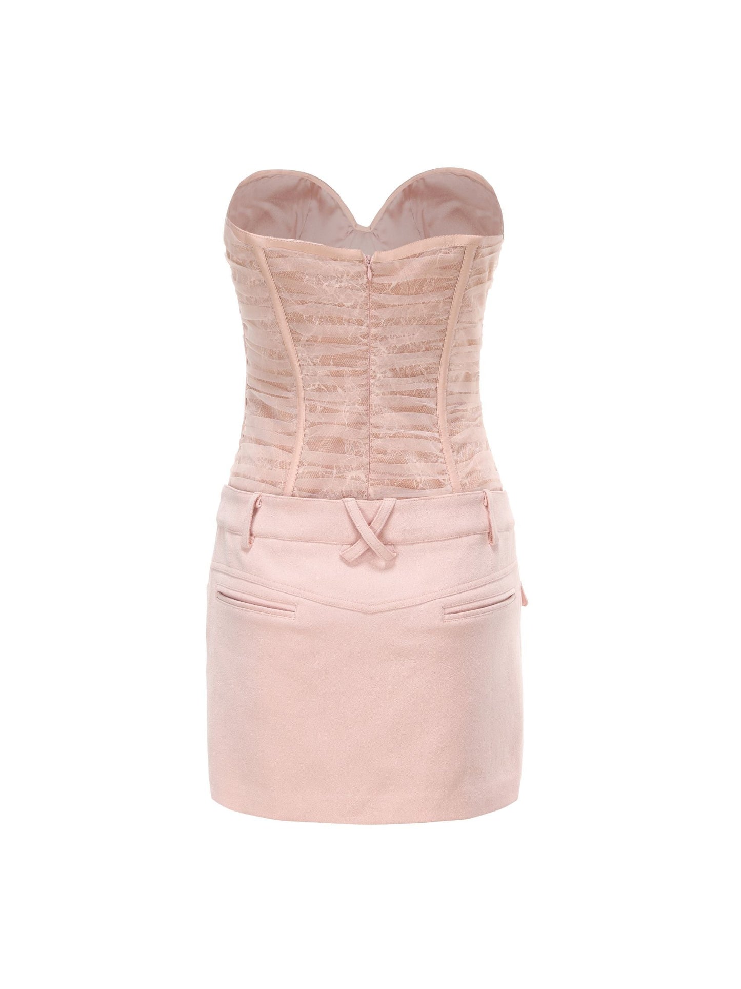 Jane Lace Dress (Pink) (Final Sale)