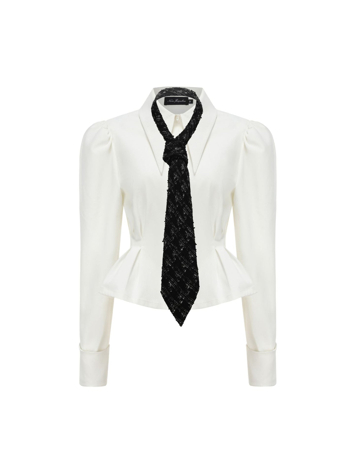 Kensie Top + Tie (Final Sale)