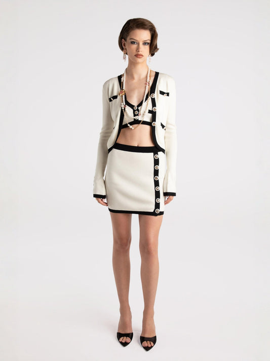 Matilda Knit Set (White) (Final Sale)