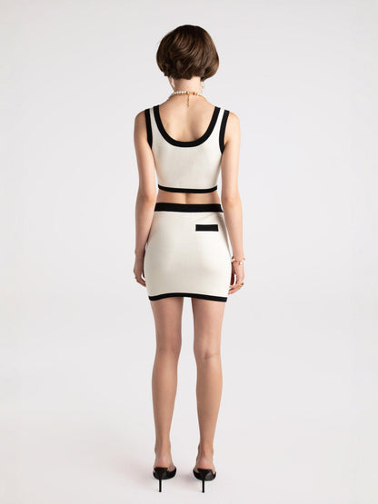 Matilda Knit Set (White) (Final Sale)