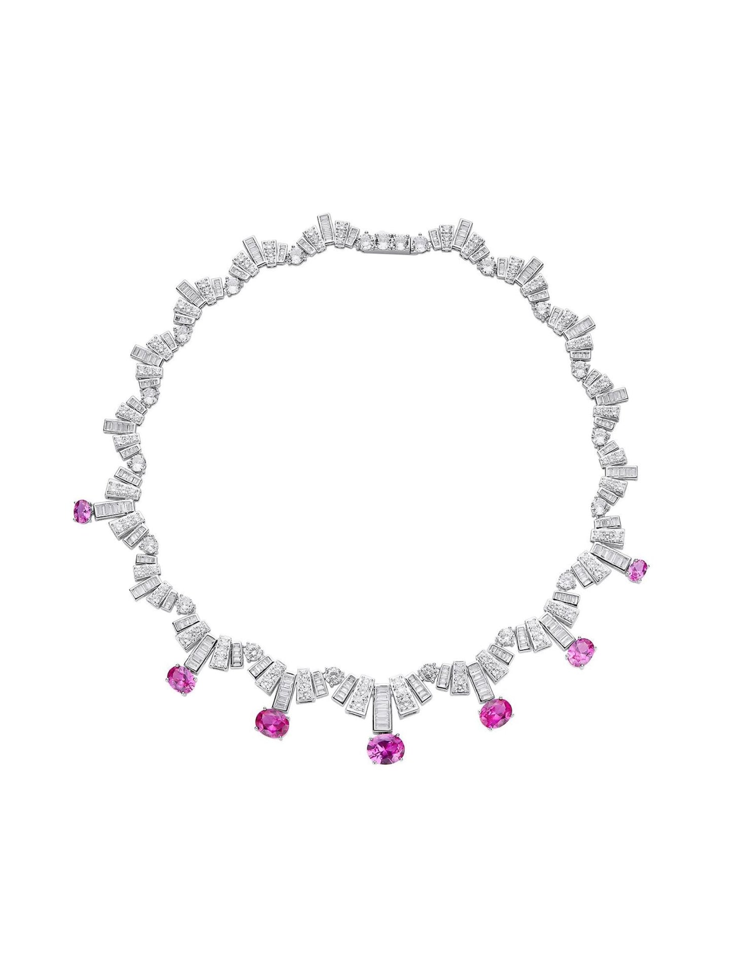Keira Necklace (Pink) (Final Sale)