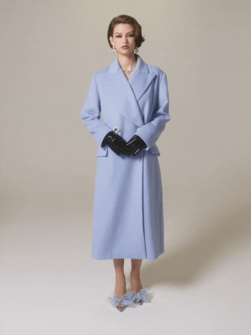 Kimberly Coat (Blue) (Final Sale)