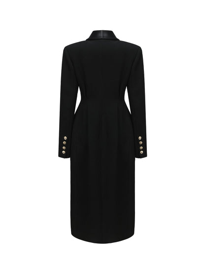 Evie Long Suit Jacket (Black) (Final Sale)
