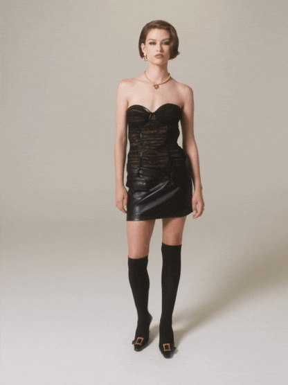 Jane Lace Dress (Black) (Final Sale)