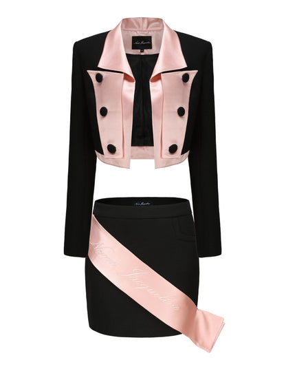 Ella Skirt Suit Set  (Final Sale)
