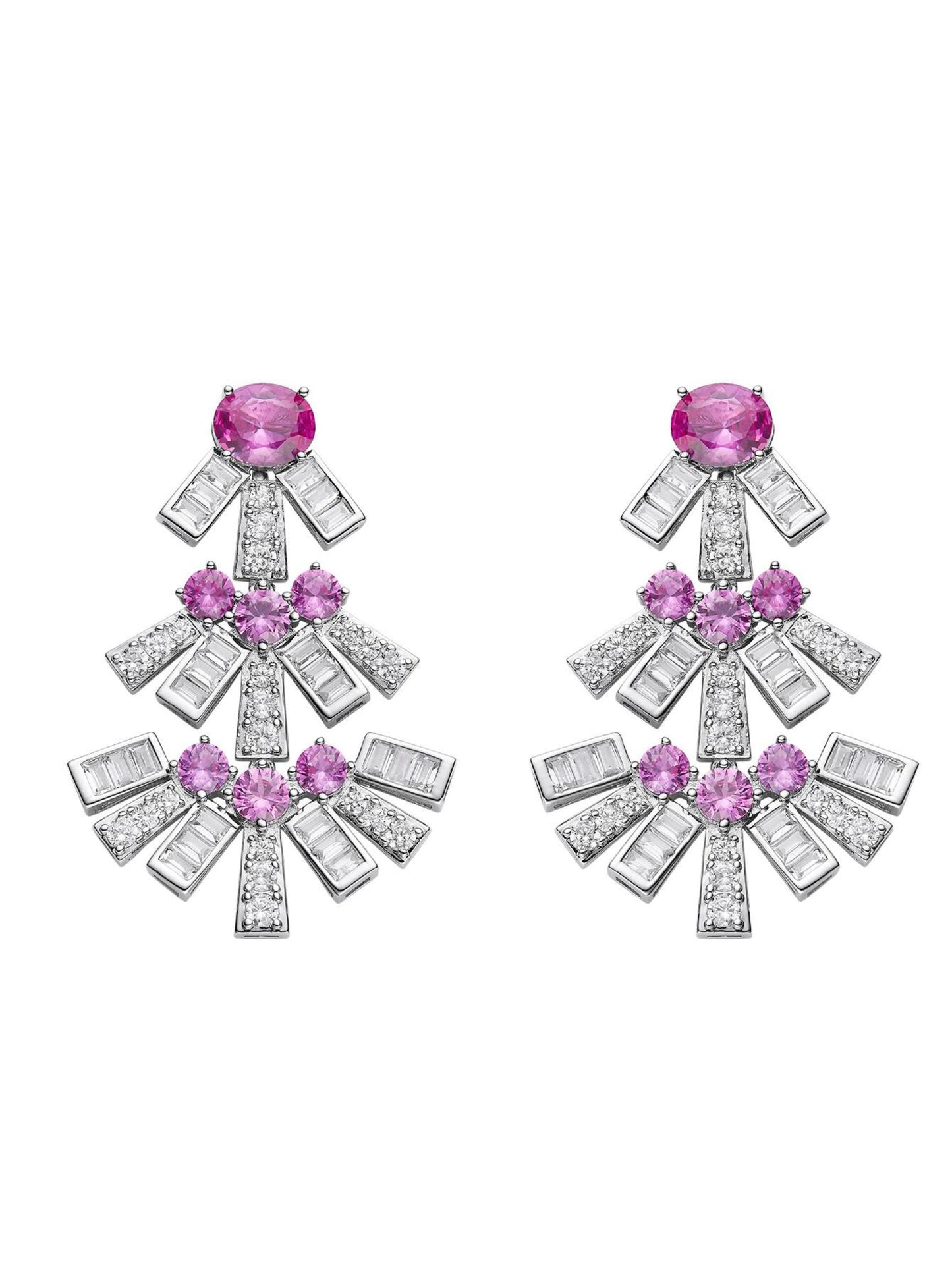 Claira Earrings (Pink) (Final Sale)