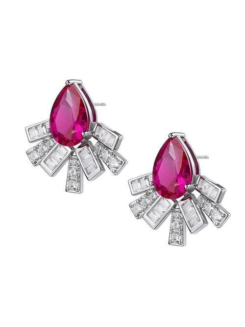 Keira Earrings (Pink) (Final Sale)