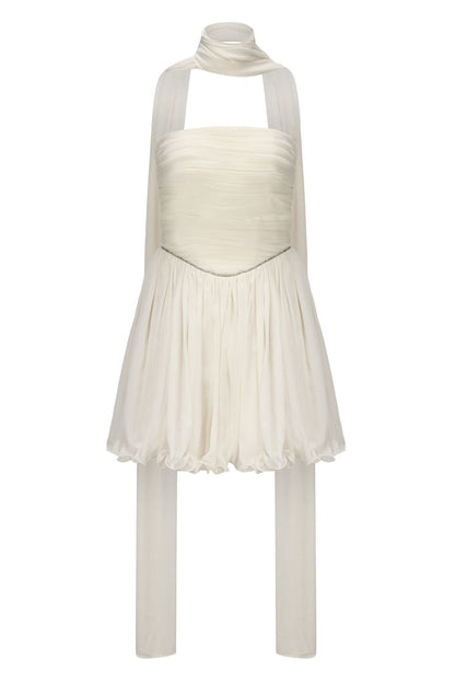 Chloe Dress (White) (Final Sale)