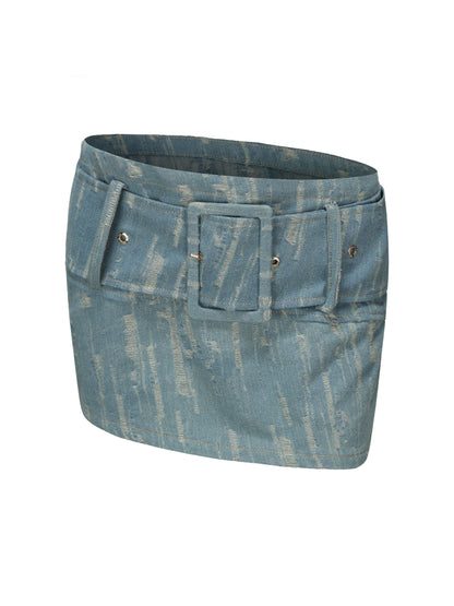 Claire Denim Mini Skirt (Final Sale)