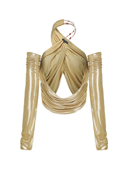 Amina Top (Gold) (Final Sale)