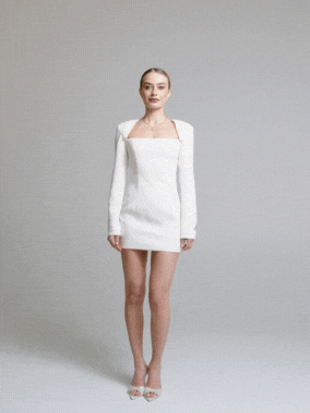 Jillian Dress (Ivory) (Final Sale)