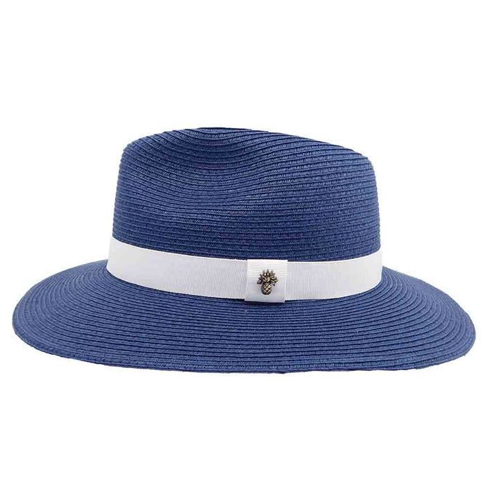 Navy Sun Hat with White Band - Tommy Bahama Safari Hat Tommy Bahama Hats