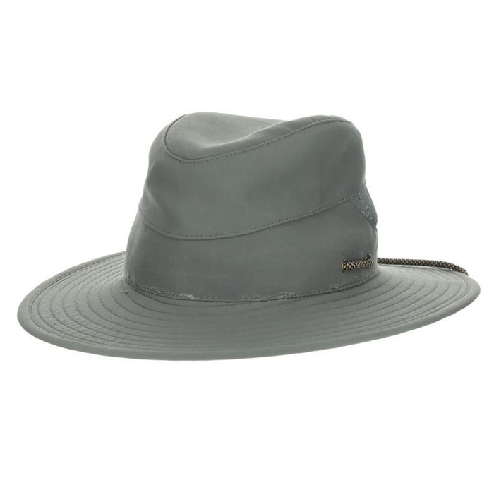 No Fly Zone™ Cooling Outback Hat with Chin Cord - Scala Hats Bucket Hat Scala Hats NFZ393-WILL2 Willow M Tan