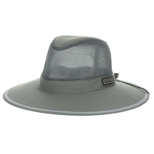 No Fly Zone™ Cooling Safari Hat with Sun Shield - Scala Hats Safari Hat Stetson Hats NFZ391-PACK2 Willow M (22 5/8")