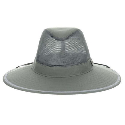 No Fly Zone™ Cooling Safari Hat with Sun Shield - Scala Hats Safari Hat Stetson Hats