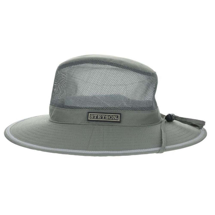 No Fly Zone™ Cooling Safari Hat with Sun Shield - Scala Hats Safari Hat Stetson Hats