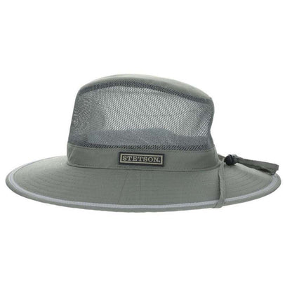 No Fly Zone™ Cooling Safari Hat with Sun Shield - Scala Hats Safari Hat Stetson Hats