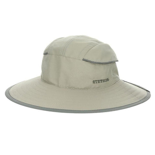 No Fly Zone Floatable Brim Boonie Hat - Stetson Hats Bucket Hat Stetson Hats STC394-kaki2 Khaki M (22 5/8")