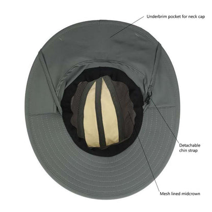 No Fly Zone Floatable Brim Boonie Hat - Stetson Hats Bucket Hat Stetson Hats