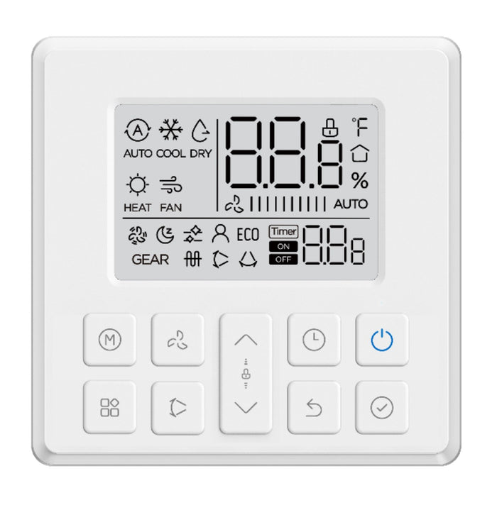 Non-Programmable 5-Core Wired Controller for Pioneer Light-Commercial R410a Systems