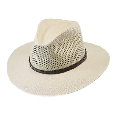 Pacific Panama Hat - Biltmore Hats Safari Hat Biltmore Hats BS503BPAC31 Ivory Medium ((22-22 3/8")