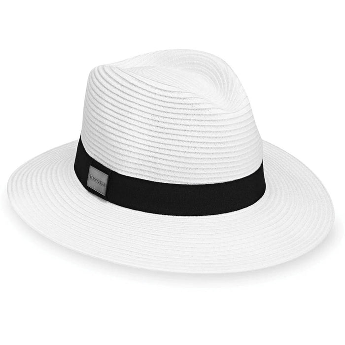 Palm Beach Carkella by Wallaroo Hats Safari Hat Wallaroo Hats PLMBCHMWHM White M/L (59 cm)