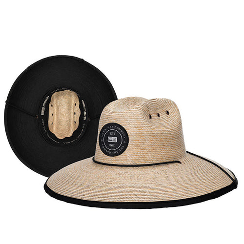 Palm Fiber Baja Crusher Lifeguard Hat - Makai Hat Co Lifeguard Hat Makai Hat