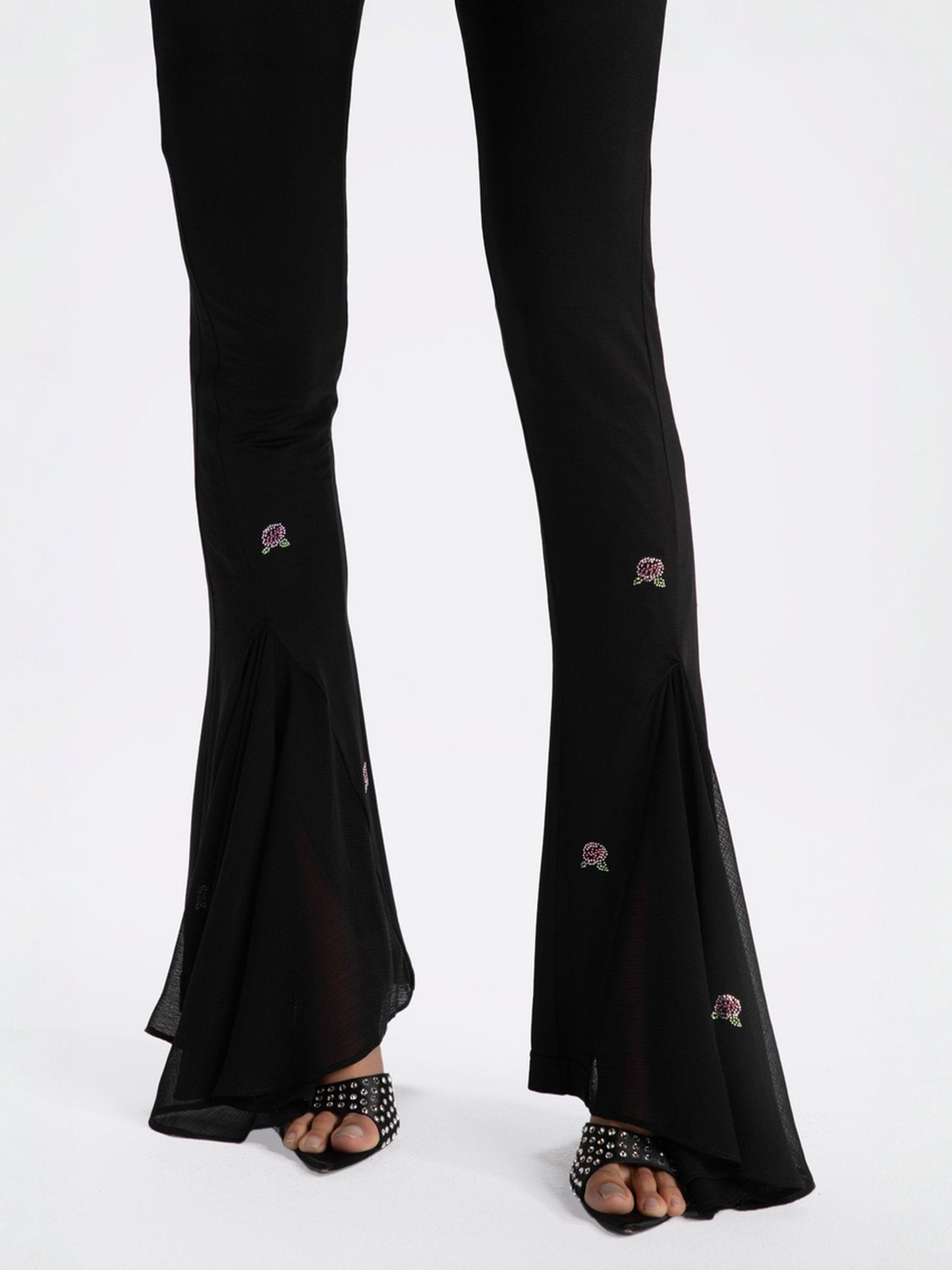 Mara Rose Pants (Black) (Final Sale)