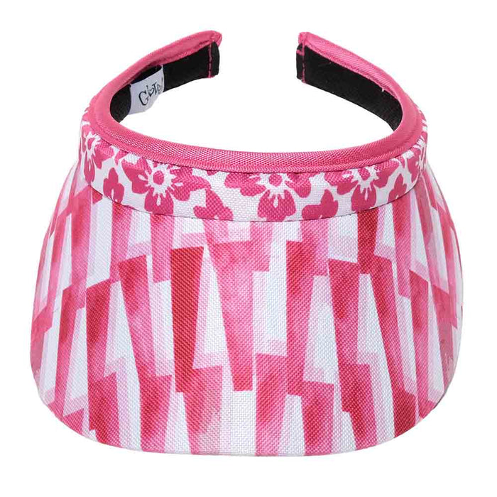 Peppermint Clip On Golf Sun Visor - GloveIt Visor Cap GloveIt VC401 Pink